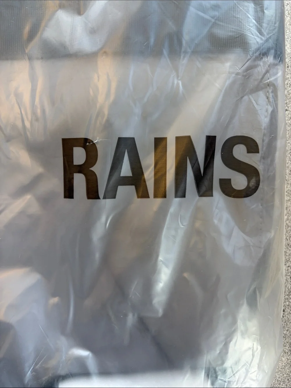 Rains minimalist gray